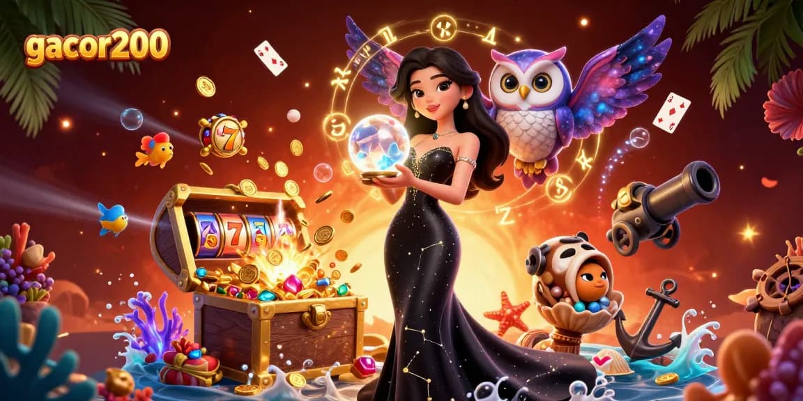 Engage with gacor200's vibrant casino world featuring dynamic slot games and stunning visuals.