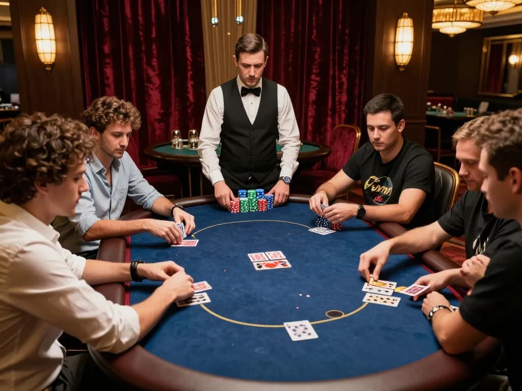 Jilipinas players engage in a thrilling poker game with intense focus and strategic betting.
