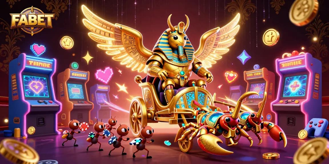 Engage with FABET's captivating online casino experience featuring vibrant gaming elements.
