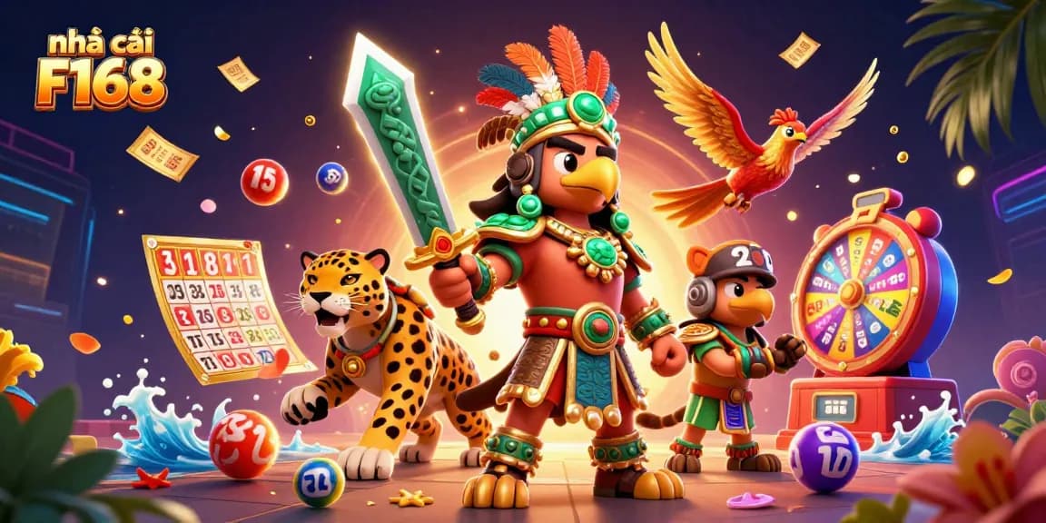 Play at nhà cái F168 with vibrant gameplay elements and action-packed casino features.