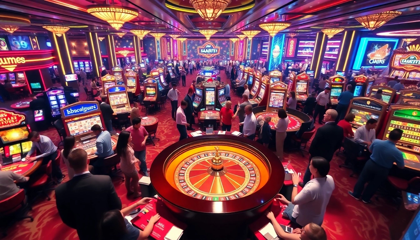 Permainan situs toto yang menarik di meja roulette dengan pemain yang bersemangat.