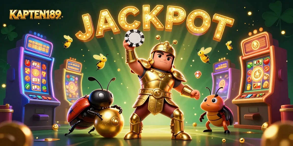 KAPTEN189 menghadirkan keberuntungan dalam permainan slot online dengan ilustrasi hewan 3D yang menarik.