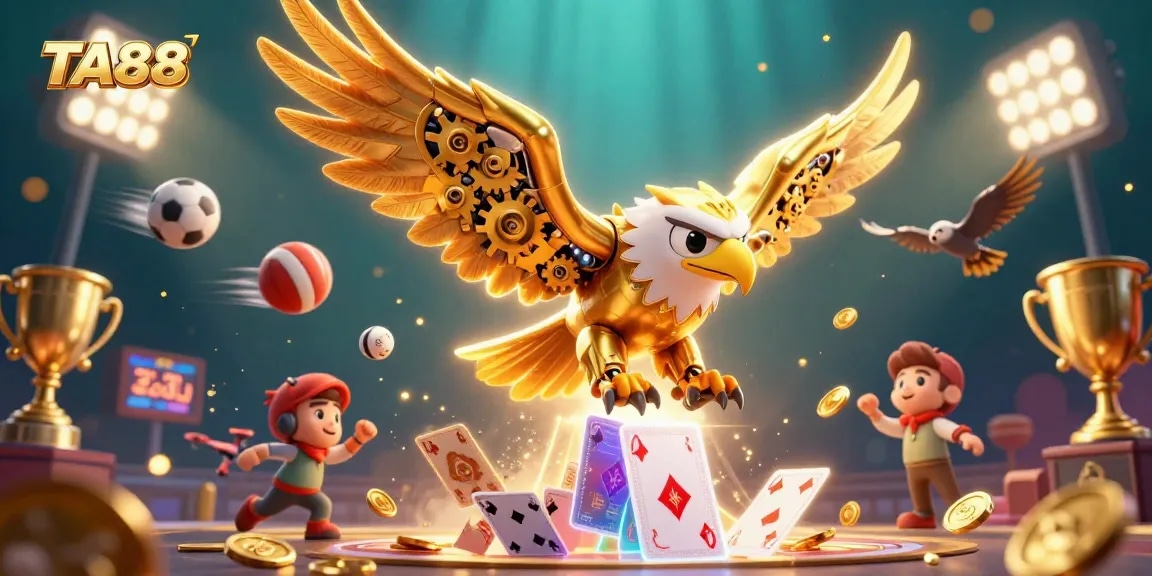 Experience exciting moments with TA88 as the golden eagle commands the casino universe.