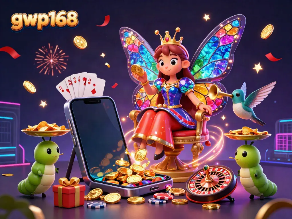 Pengalaman bermain slot yang menarik di gwp168 dengan permainan slot berwarna-warni dan karakter kartun