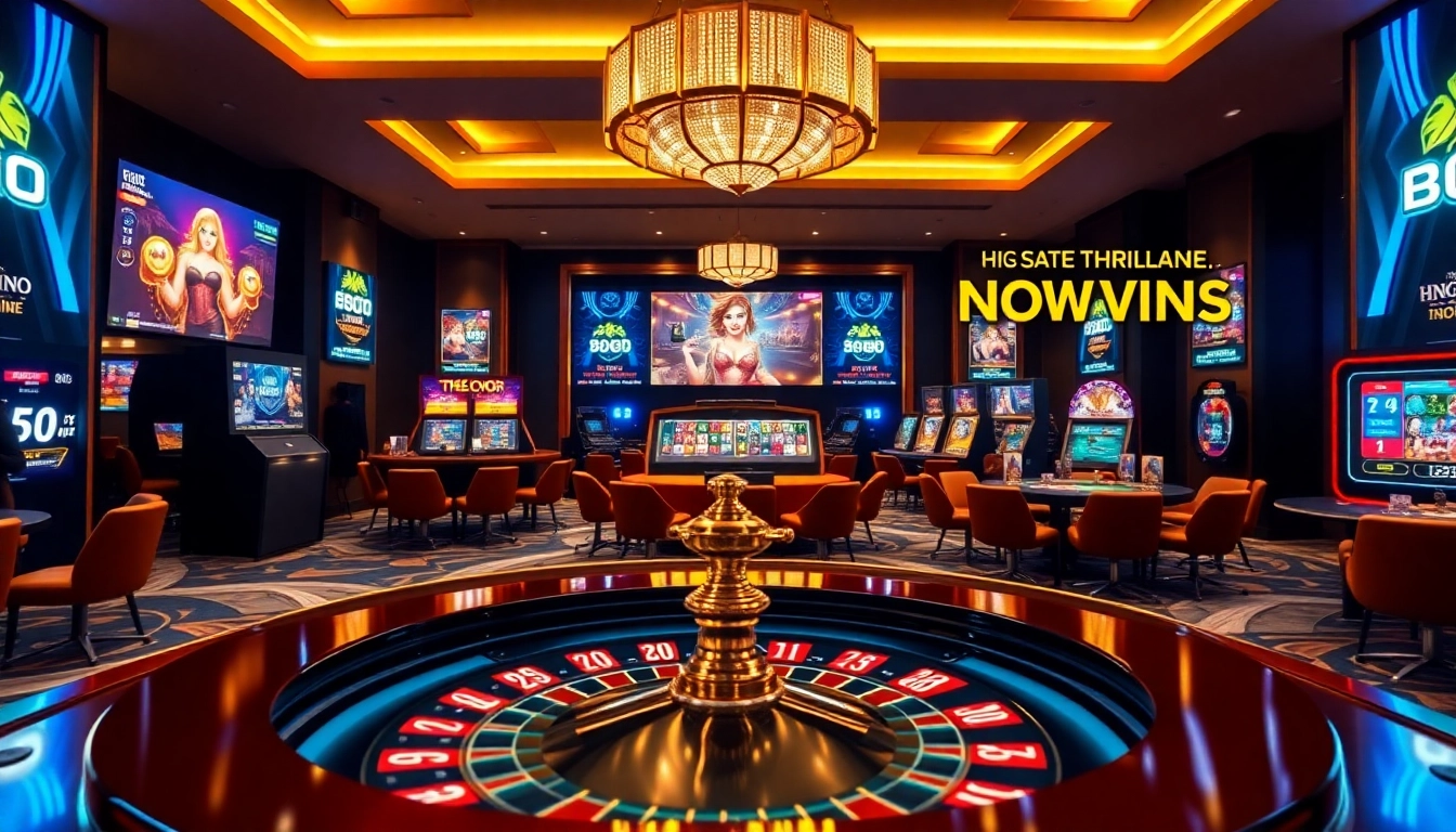 Experience thrilling games at NK88.BOO, featuring a luxurious online casino atmosphere.
