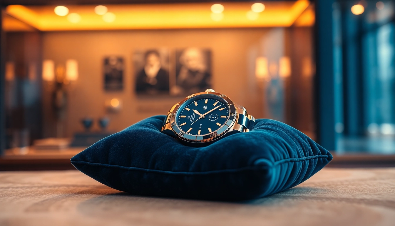 Displaying a stunning replica watch on a velvet cushion to highlight its fine details.