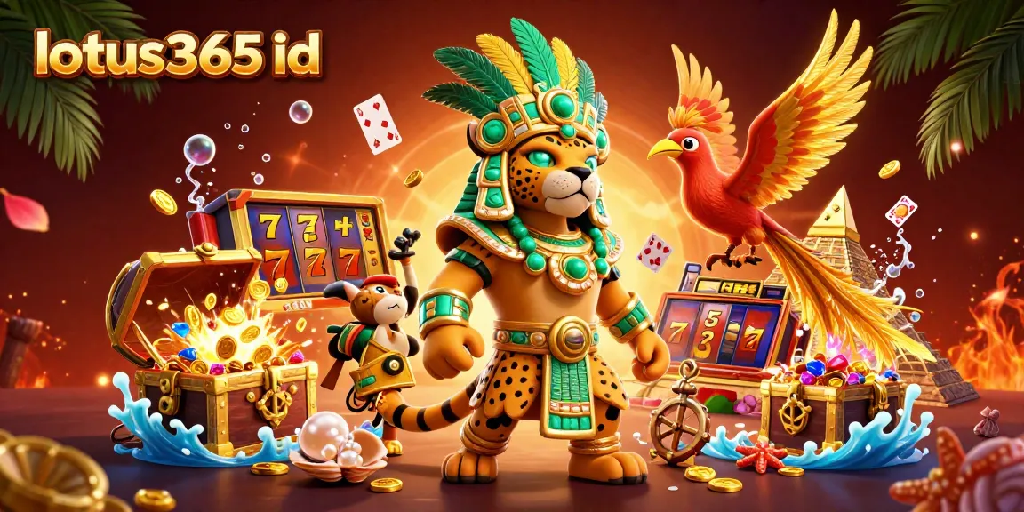 Experience the excitement of lotus365 id with a vibrant casino-themed scene featuring dynamic gaming elements.