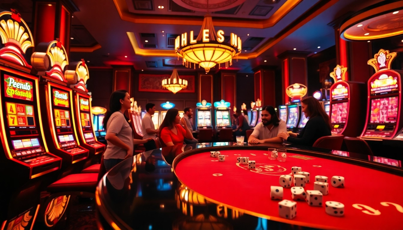 Experience the excitement of slot gacor hari ini with vibrant machines and thrilling casino action.