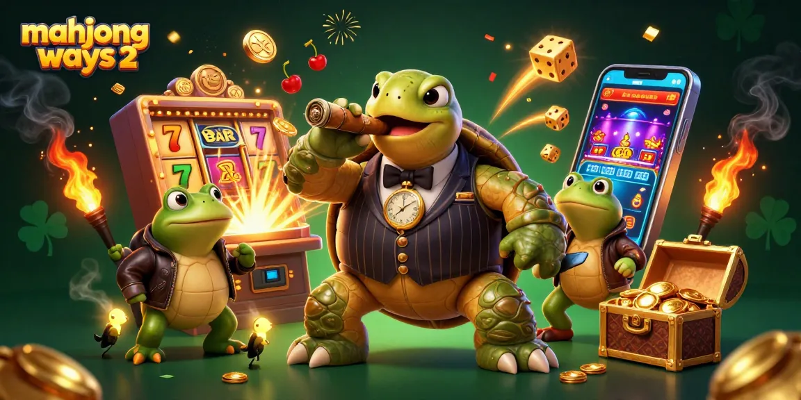 Experience exciting gameplay in mahjong ways 2 with cartoon characters, slot machines, and vibrant casino elements.