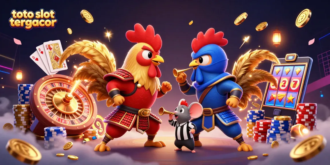 Engage with the exhilarating luck of toto slot tergacor amidst an epic showdown!